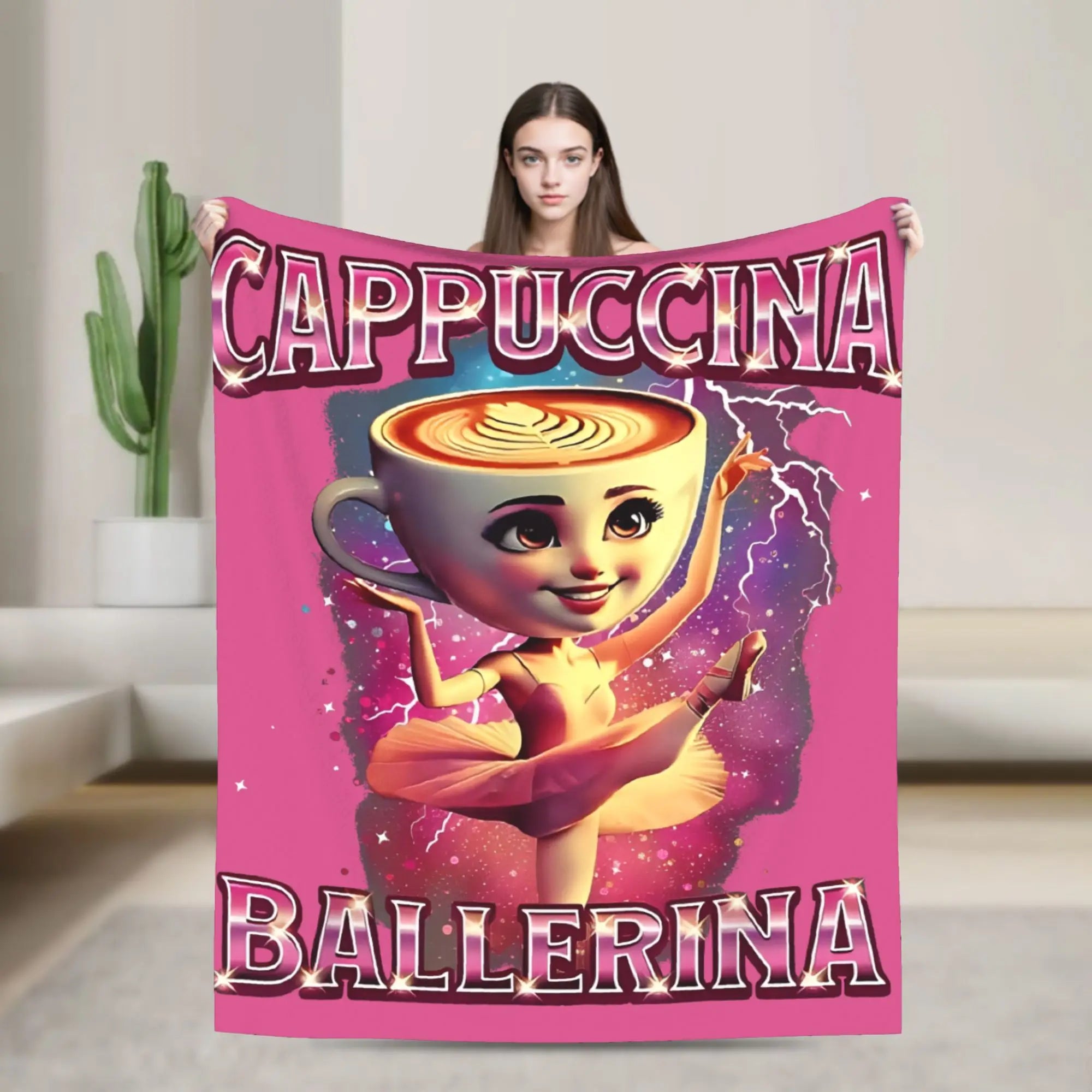 Italian Brainrot Meme Characters Design Blanket  Fuzzy Funny Breathable Throw Blanket for Bed Sofa Textile Decor