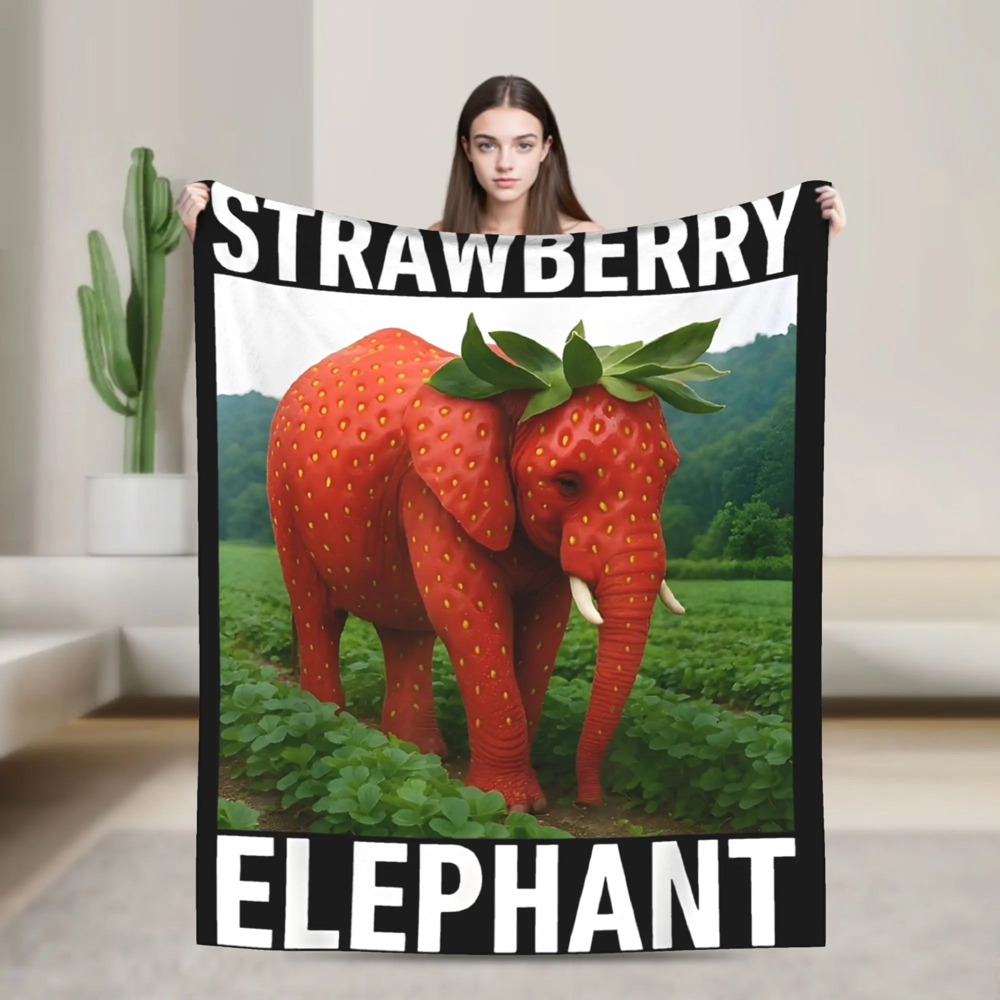 Italian Brainrot Meme Characters Design Blanket  Fuzzy Funny Breathable Throw Blanket for Bed Sofa Textile Decor