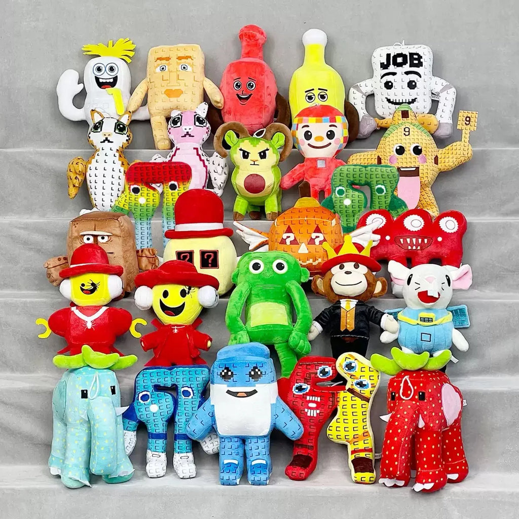 Newest Steal A Brainrot Plush Toys Sammy Jandel Strawberry Elephant 67 Room Decor Dolls Anime Stuffed Soft Toys Birthday Gifts