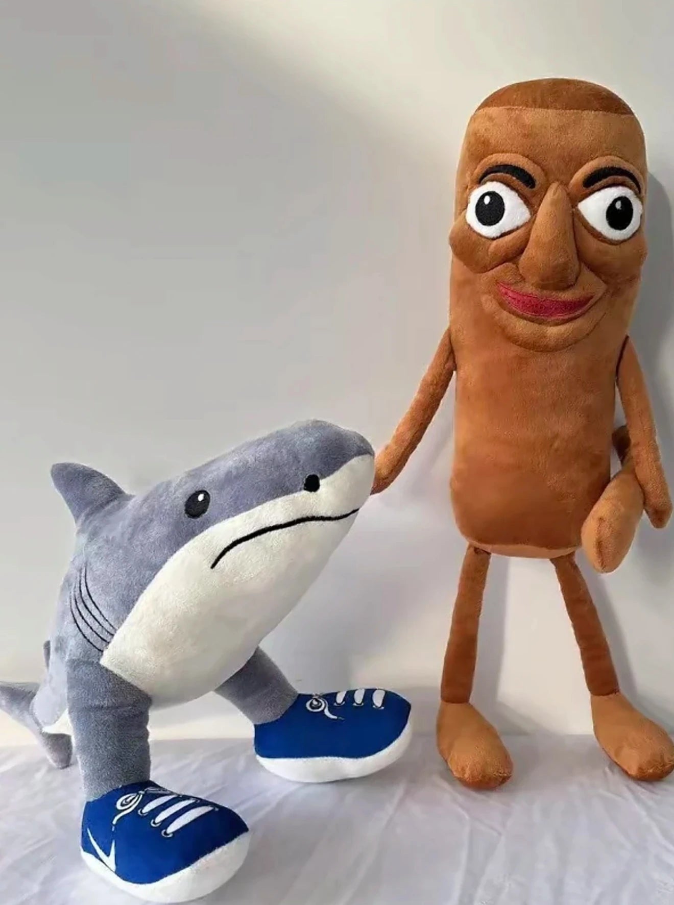 Tralalelo Tralala Plush Toy Tungtungtung Sahur Plush Italian Brain Rot Animals SHARK Anime Plush Plushie Stuffed Dolls Toy Gifts