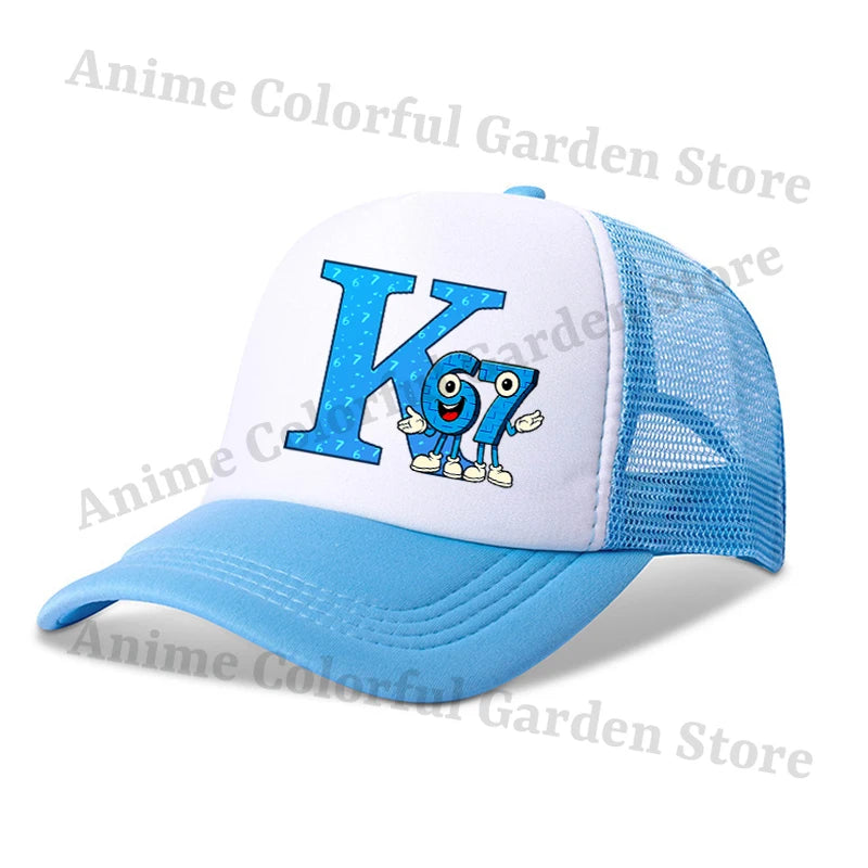 Steal A Brainrot Parent Child Baseball Cap 67 Six Seven Anime Letter Printed Flat Caps Men Women Kid Summer Sunshade Hip Hop Hat