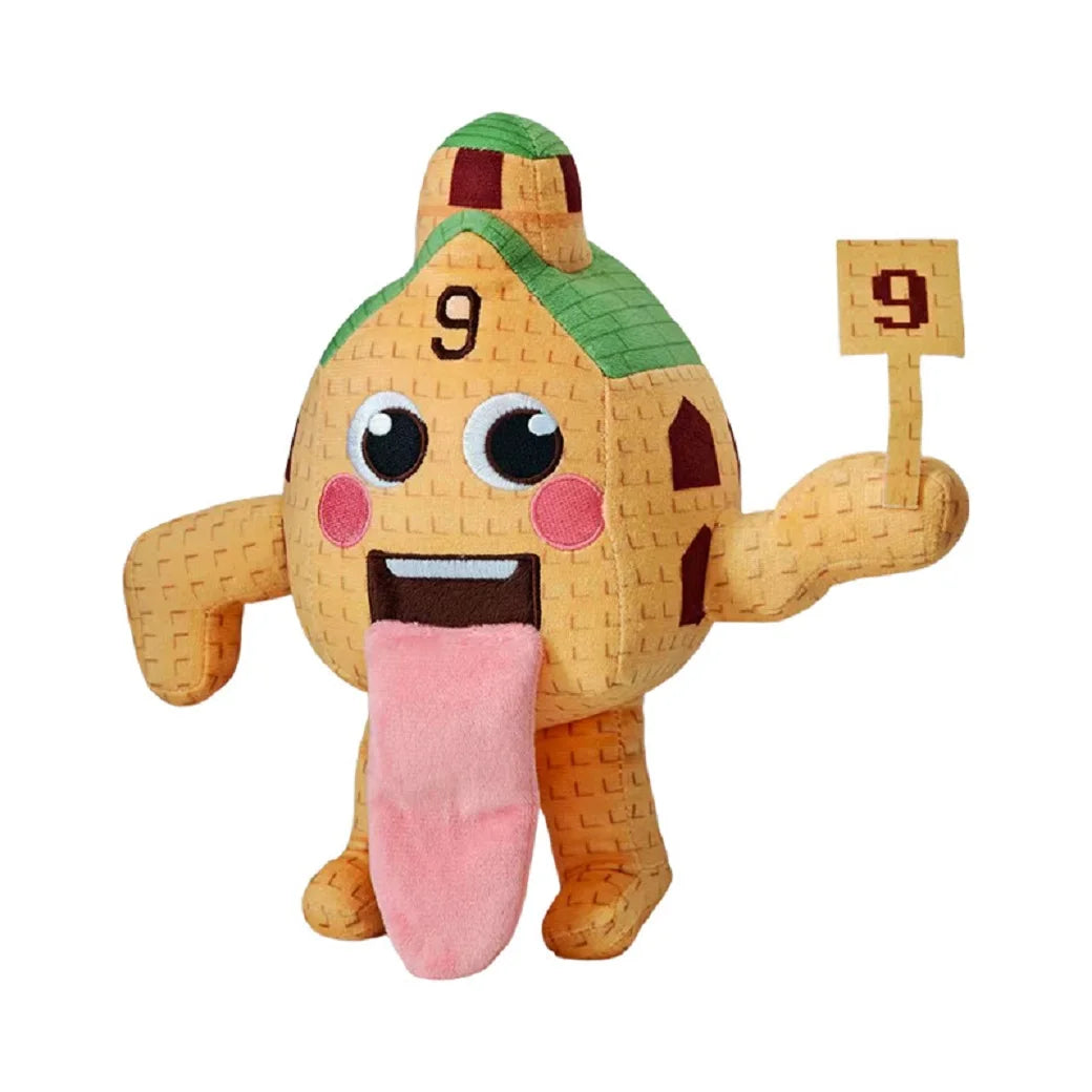 Steal a Brainrot Game Plush Cute Soft Stuffed Doll No. 9 House Peluche Cartoon 67 Plushie Toy Room Decor Kids Christmas Gift