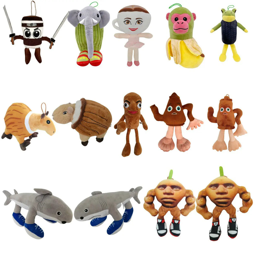 KEYCHAIN Tralalelo Tralala Plush Tungtungtung Italian Brainrot Al TralaleDoll Toy Girlfriend Cute Kid Children's Birthday Gift