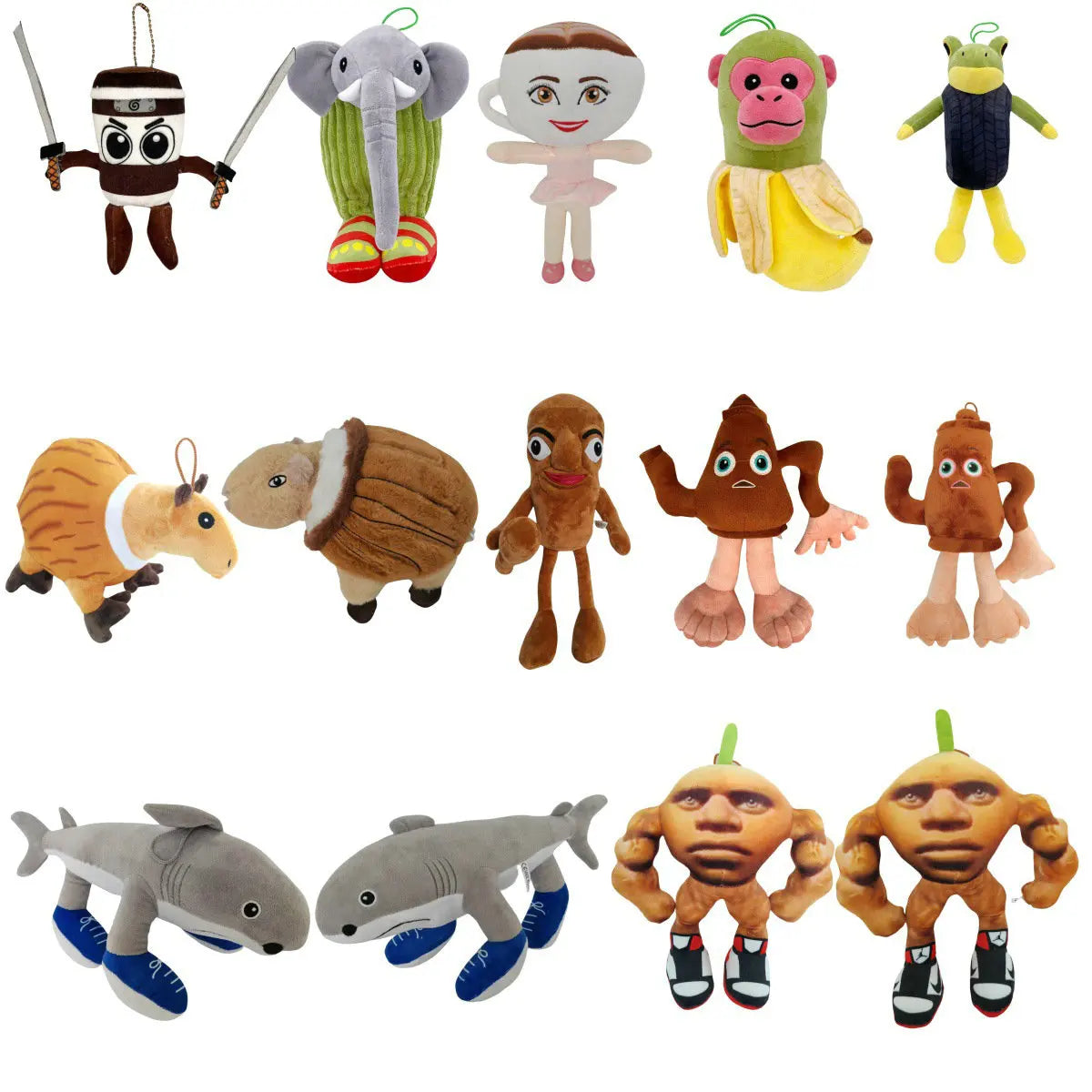 KEYCHAIN Tralalelo Tralala Plush Tungtungtung Italian Brainrot Al TralaleDoll Toy Girlfriend Cute Kid Children's Birthday Gift