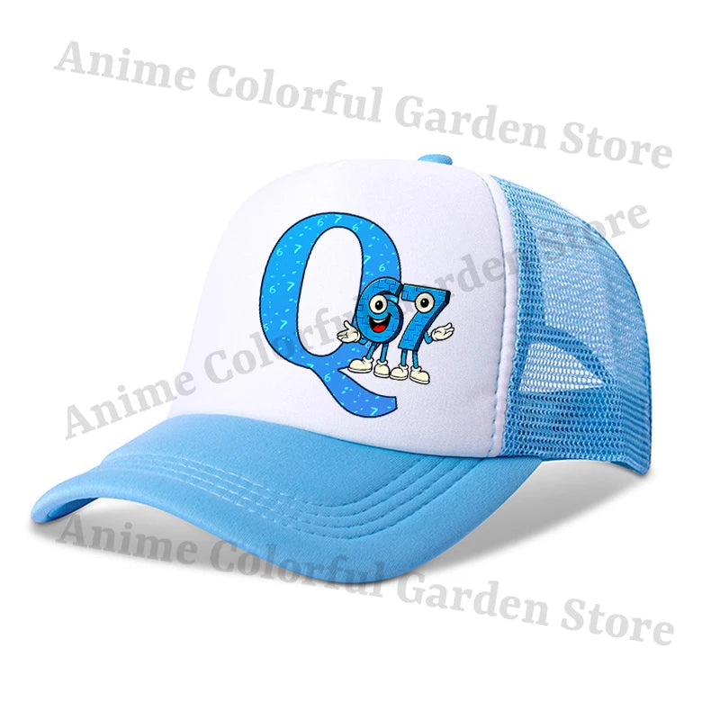 Steal A Brainrot Parent Child Baseball Cap 67 Six Seven Anime Letter Printed Flat Caps Men Women Kid Summer Sunshade Hip Hop Hat