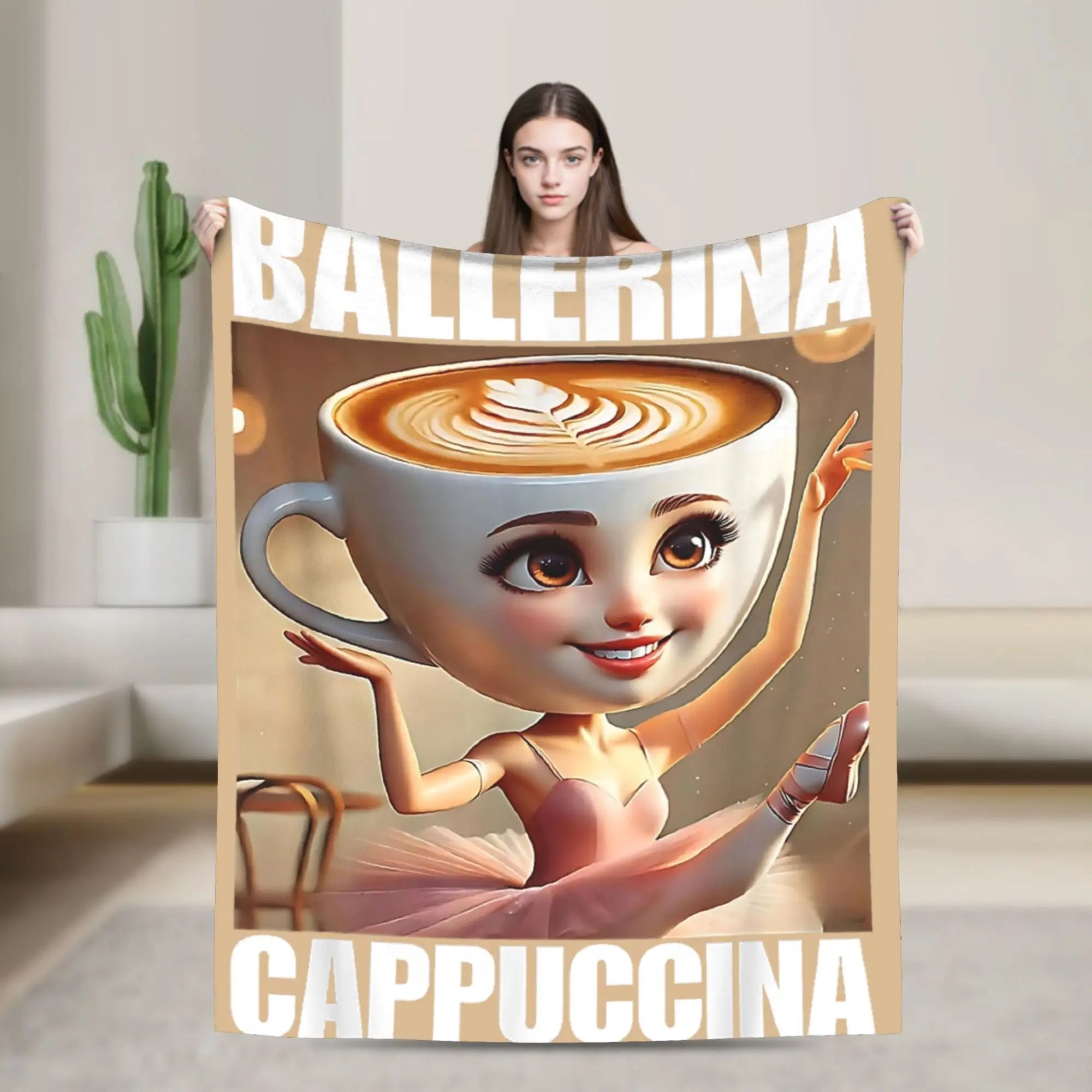 Italian Brainrot Meme Characters Design Blanket  Fuzzy Funny Breathable Throw Blanket for Bed Sofa Textile Decor