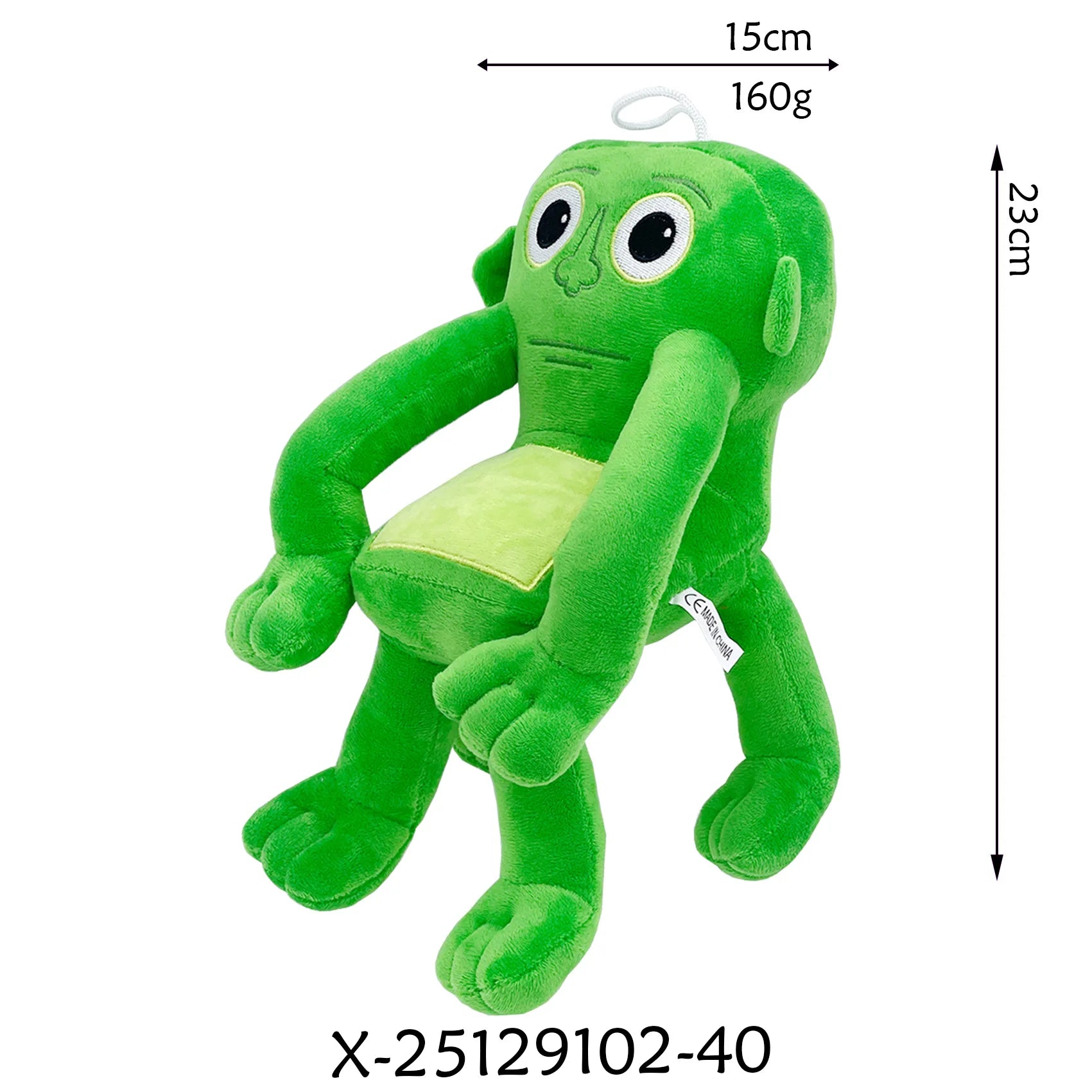 Cute Blue No. 67 Plush Toy Stuffed Doll Steal a Brainrot Game Character Collectible Soft Plushie Gift for Kid Birthday Christmas